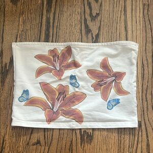 Edikted floral trendy Tube Top